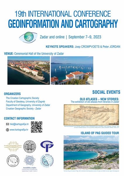19th International Conference Geoinformation and Cartography