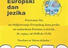 Europski dan jezika