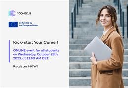 Kick-start Your Career! – a virtual careers event