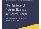 Međunarodna znanstvena konferencija "The Heritage of the D'Anjou Dynasty in Central Europe"