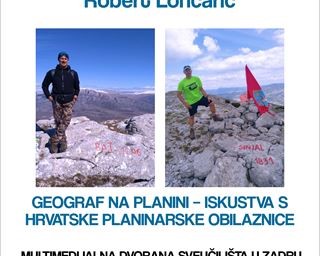 Poziv na predavanje „Geograf na planini – iskustva s Hrvatske planinarske obilaznice“