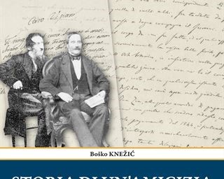 Monografija "Storia di un'amicizia epistolare: Niccolo Tommaseo e Roberto de Visiani"