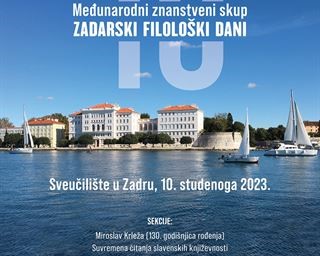 Međunarodni znanstveni skup Zadarski filološki dani 10.