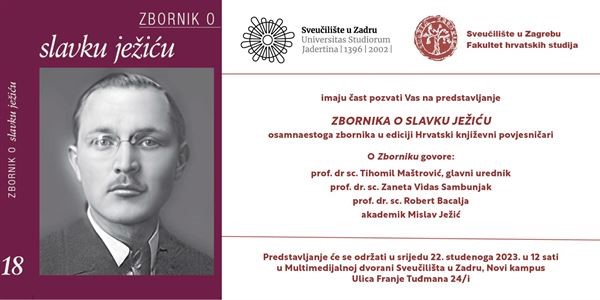 Predstavljanje "Zbornika o Slavku Ježiću"
