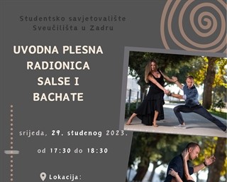 Uvodna plesna radionica salse i bachate