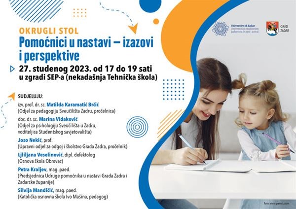 Okrugli stol "Pomoćnici u nastavi - izazovi i perspektive"