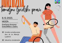 Obilježavanje Međunarodnog dana osoba s invaliditetom i Međunarodnog dana ljudskih prava