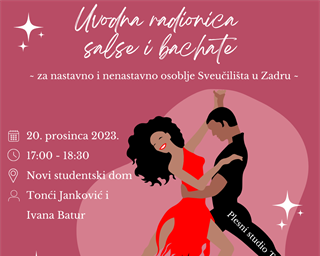 Radionica salse i bachate za nastavno i nenastavno osoblje Sveučilišta