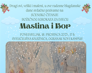 Scensko čitanje božićnog igrokaza „Maslina i bor“