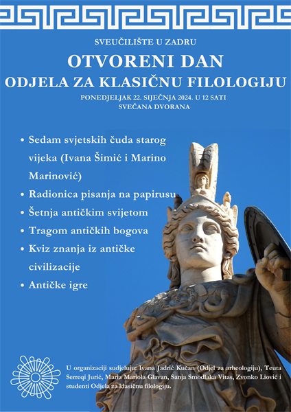 Otvoreni dan Odjela za klasičnu filologiju
