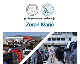 Predavanje prof. dr. sc. Zorana Klarića "Prihvatni kapacitet u turizmu i održivi razvoj"