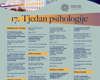 Poziv na 17. Tjedan psihologije