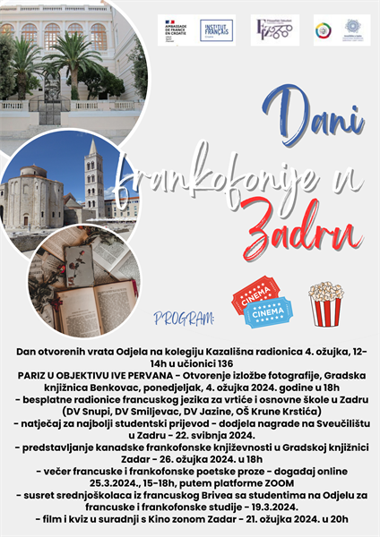 Dani frankofonije u Zadru