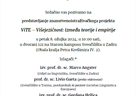Predstavljanje projekta o višejezičnosti ViTE