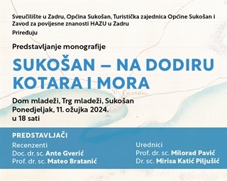 Predstavljanje monografije "Sukošan - na dodiru kotara i mora"