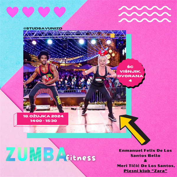 Poziv na plesnu radionicu „Zumba - Fitness“