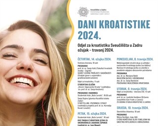 Počinju Dani kroatistike