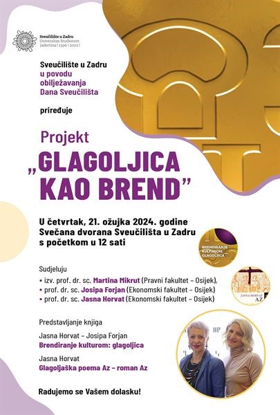 Projekt "Glagoljica kao brend"
