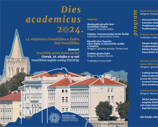 Poziv na koncert "Sveučilište gradu Zadru na dar"