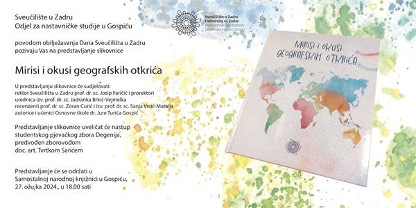 Predstavljanje slikovnice "Mirisi i okusi geografskih otkrića"