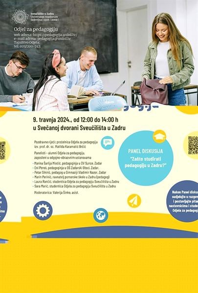 Dan Otvorenih vrata Odjela za pedagogiju