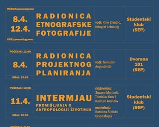 Proljetno izdanje Dana etnologije i antropologije