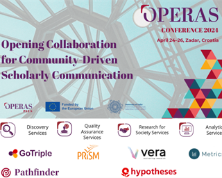 OPERAS konferencija 2024 “Opening Collaboration for Community-Driven Scholarly Communication”