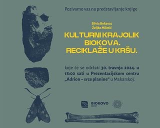 Predstavljanje knjige Kulturni krajolik Biokova. Reciklaže u kršu.