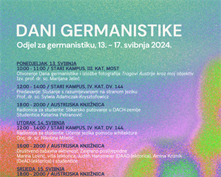 Dani germanistike
