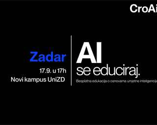 Poziv na edukaciju “AI se educiraj” - besplatnu edukaciju o osnovama umjetne inteligencije