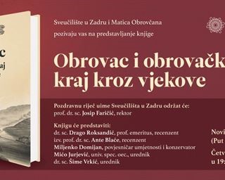 Predstavljanje knjige "Obrovac i obrovački kraj kroz vjekove"