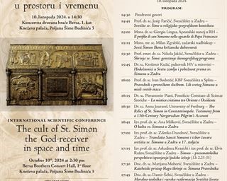 Međunarodni znanstveni skup "Kult svetog Šime u prostoru i vremenu"