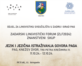 Znanstveni skup „Jezik i jezična istraživanja govora Paga“
