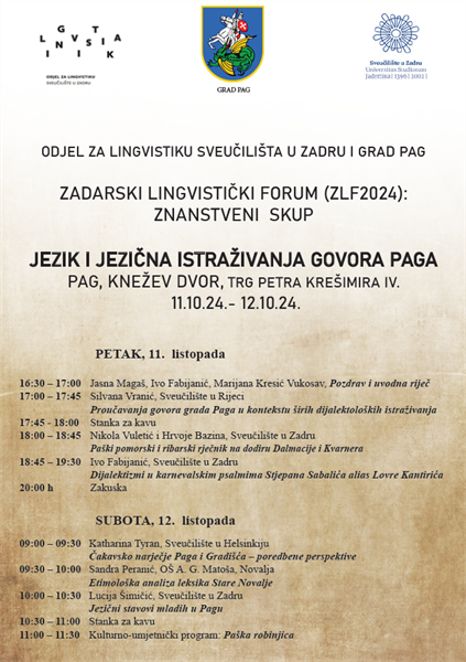 Znanstveni skup „Jezik i jezična istraživanja govora Paga“