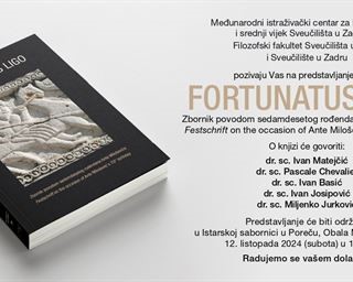 Predstavljanje knjige "Fortunatus ligo" Zbornik povodom sedamdesetog rođendana Ante Miloševića
