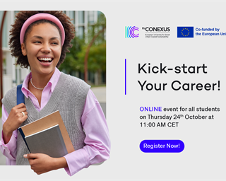 EU-CONEXUS online događaj „Kick-Start Your Career“!