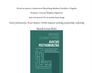 Predstavljanje knjige „Avatari posthumanizma“
