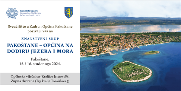 Znanstveni skup "Pakoštane - općina na dodiru jezera i mora"
