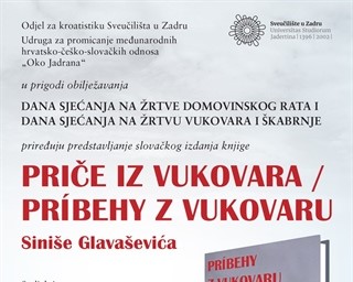 Predstavljanje slovačkog izdanja "Priča iz Vukovara" Siniše Glavaševića