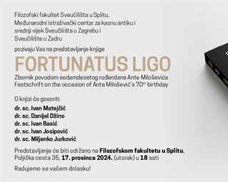 "Fortunatus ligo" Zbornik povodom sedamdesetog rođandana Ante Miloševića