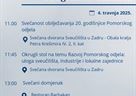 Proslava 20. godišnjice Pomorskog odjela