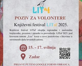 Volontirajte na Književnom festivalu LITaf