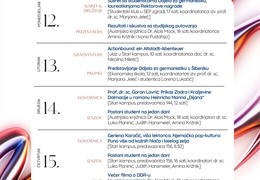 Dani germanistike od 12. do 16. svibnja na Sveučilištu u Zadru
