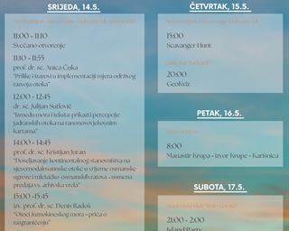 Studentska Udruga EGEA Zadar poziva na Dane Geografije