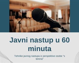 Studentsko savjetovalište poziva na radionicu „Javni nastup u 60 minuta“