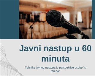 Studentsko savjetovalište poziva na radionicu „Javni nastup u 60 minuta“