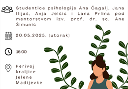 Radionica "Park za naše mentalno zdravlje" 20. svibnja u Perivoju kraljice Jelene Madijevke