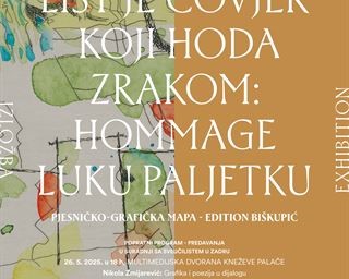 Predavanja uz izložbu „List je čovjek koji hoda zrakom: Hommage Luku Paljetku“