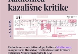 Dvodnevna radionica kazališne kritike za studente