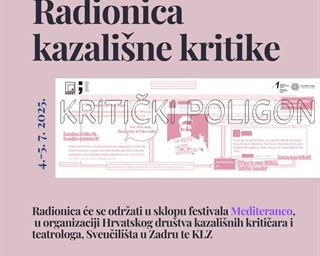 Dvodnevna radionica kazališne kritike za studente